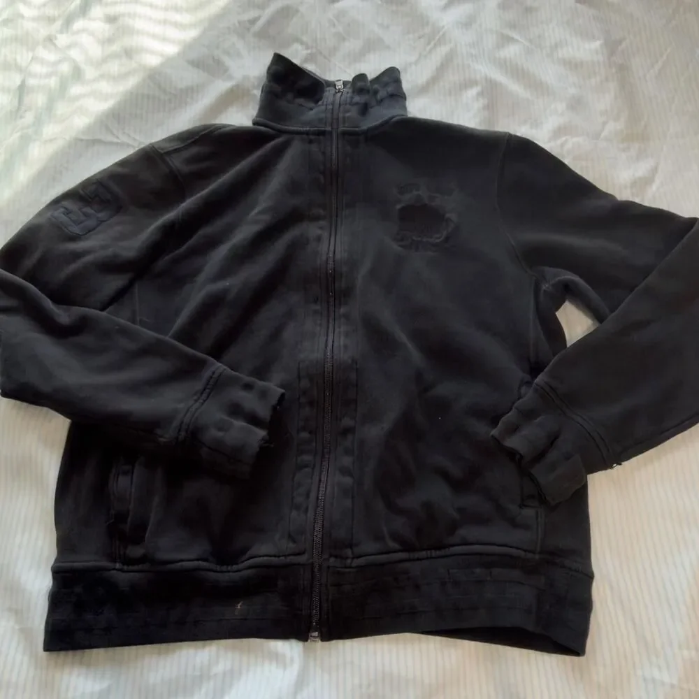 Ralph Lauren Sport Full-Zip Track Jacket with Logo Embroidery and Size XL